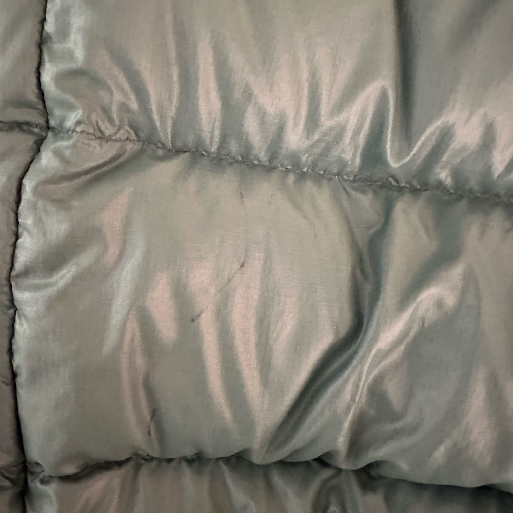 Patagonia Hi-loft down hoodie jacket 5T. - Picture 10 of 10